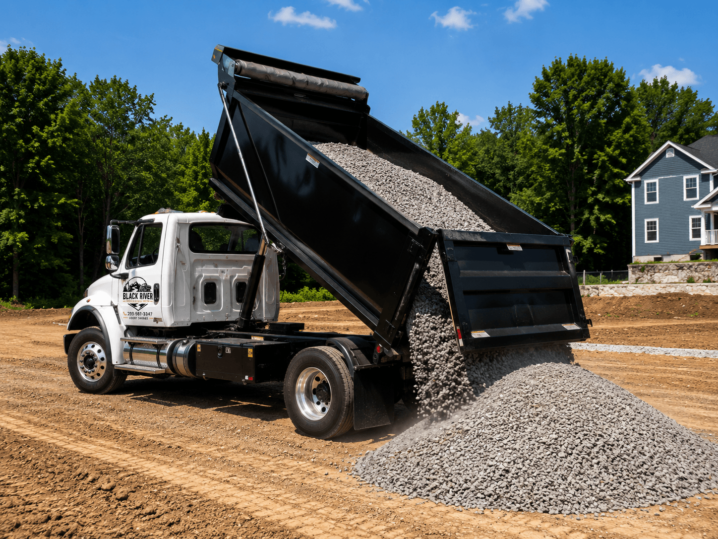 Black River Construction material delivery